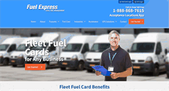 Desktop Screenshot of fuelexpress.net